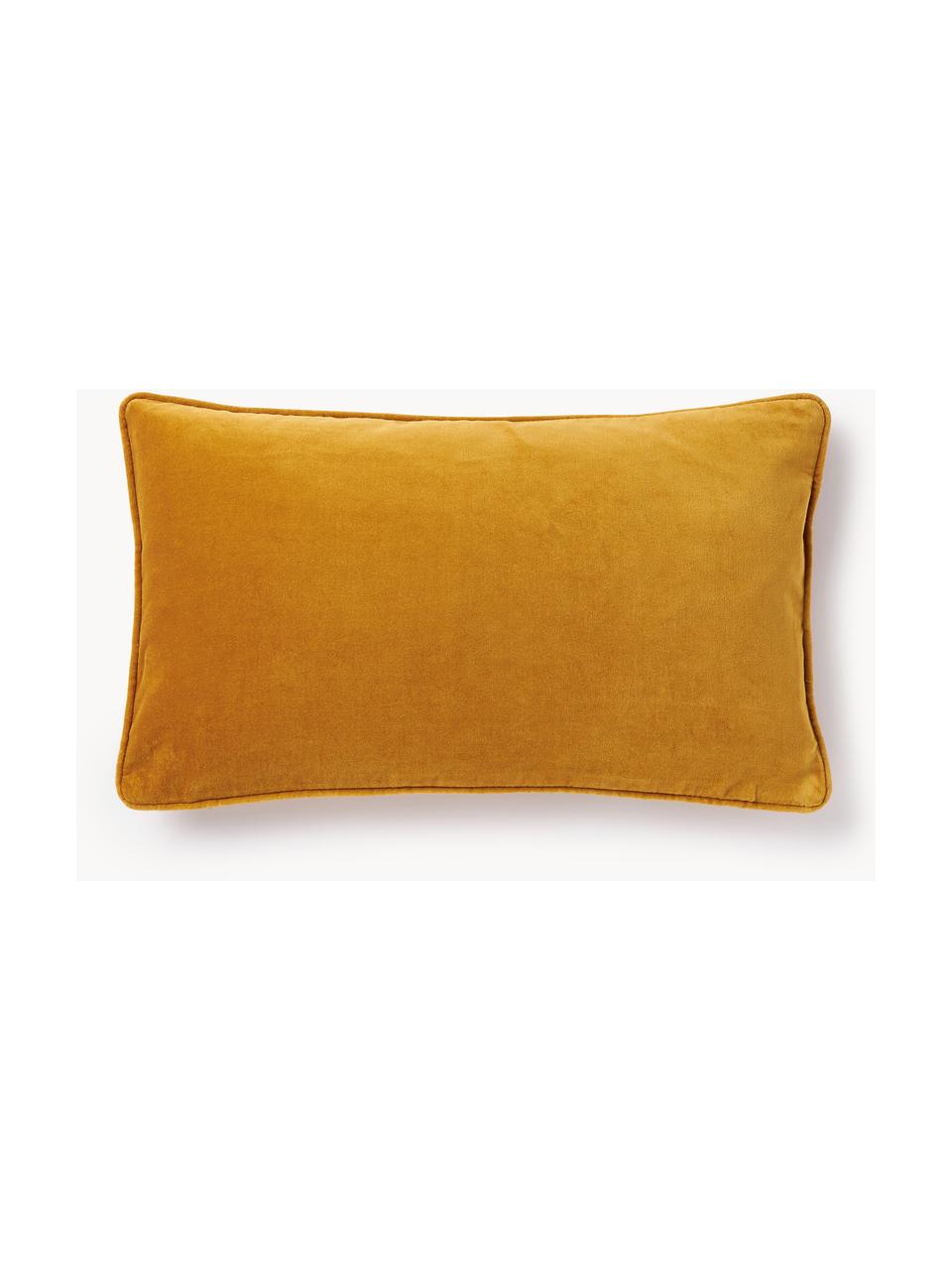 Housse de coussin en velours Dana, 100 % coton

Le matériau est certifié STANDARD 100 OEKO-TEX®, 21.HCN.84376, Hohenstein, Ocre, larg. 30 x long. 50 cm