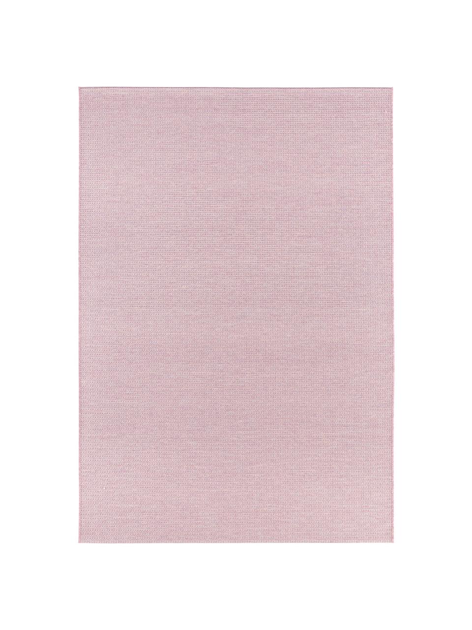 In- en outdoor vloerkleed Millau in roze, Polypropyleen, Roze, B 140 x L 200 cm (maat S)