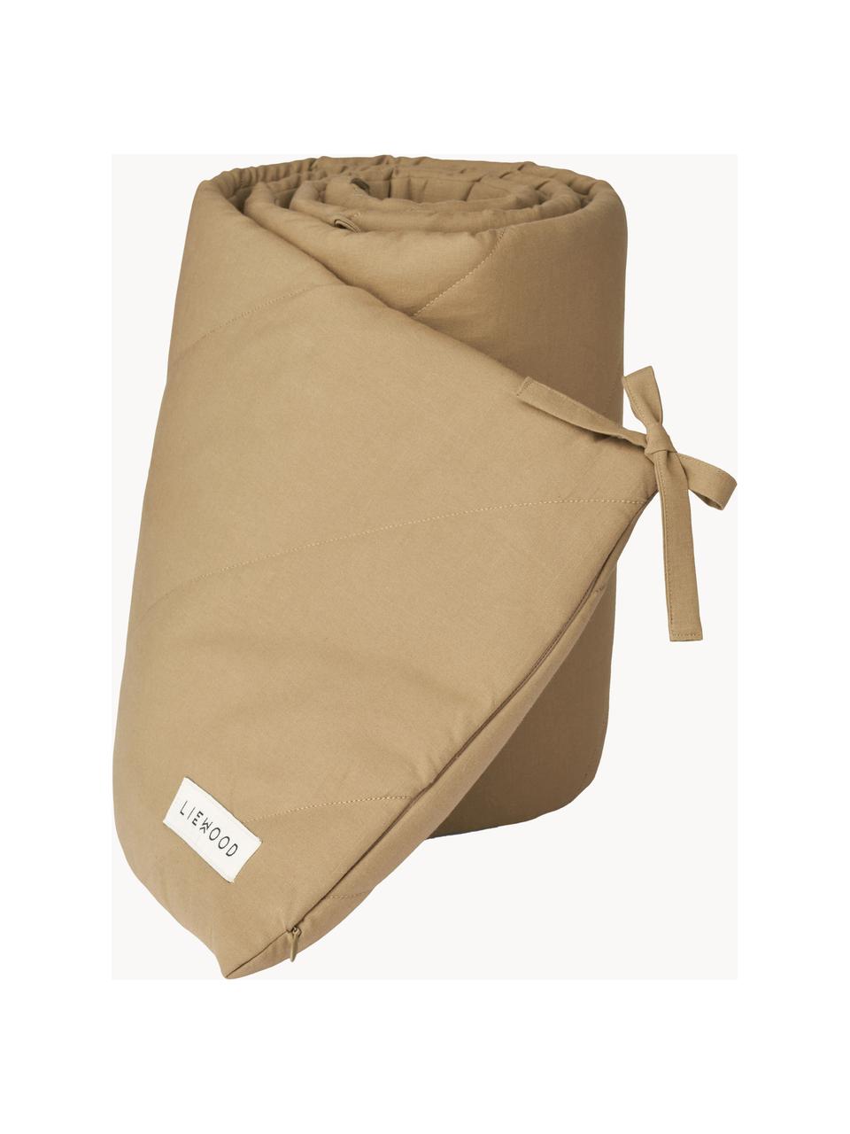 Bettkantenschutz Benedicte, Bezug: 100 % Polyester, Beige, B 30 x L 180 cm