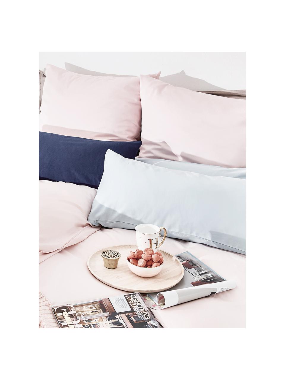 Baumwollsatin-Bettdeckenbezug Comfort in Rosa, Webart: Satin, leicht glänzend Fa, Rosa, B 200 x L 210 cm