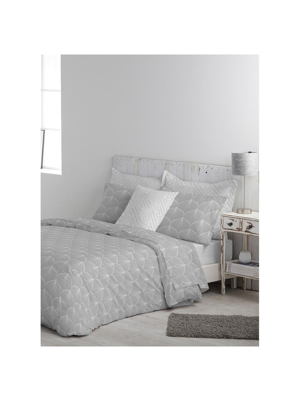 Funda nórdica doble cara Claudio, Algodón
El algodón da una sensación agradable y suave en la piel, absorbe bien la humedad y es adecuado para personas alérgicas, Gris claro, blanco, Cama 90 cm (160 x 220 cm)