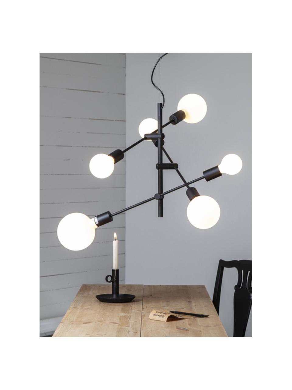 Lampadina E27, luce regolabile, bianco caldo, 1 pz, Lampadina: vetro, Base lampadina: alluminio, Bianco, Ø 8 x Alt. 12 cm