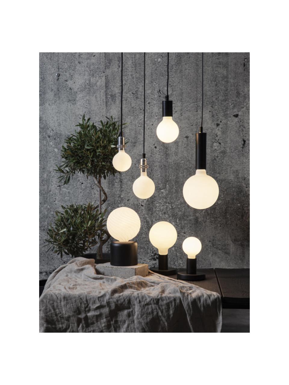 Lampadina E27, luce regolabile, bianco caldo, 1 pz, Lampadina: vetro, Base lampadina: alluminio, Bianco, Ø 8 x Alt. 12 cm