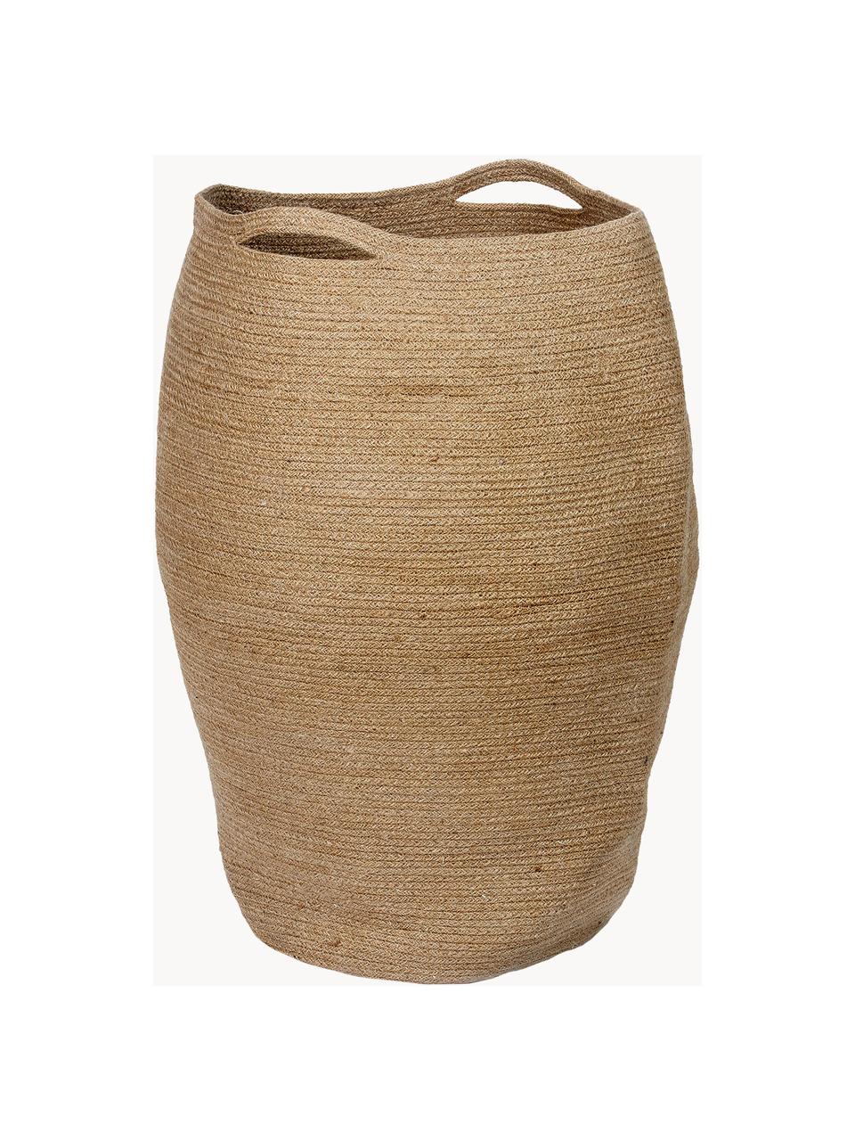 Wäschekorb Bromley, Jute, Beige, B 38 x H 63 cm