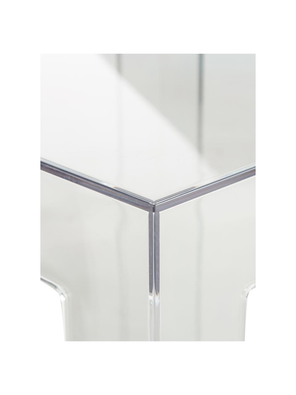Table d'appoint transparenteJolly, Polycarbonate, Transparent, larg. 40 x haut. 40 cm