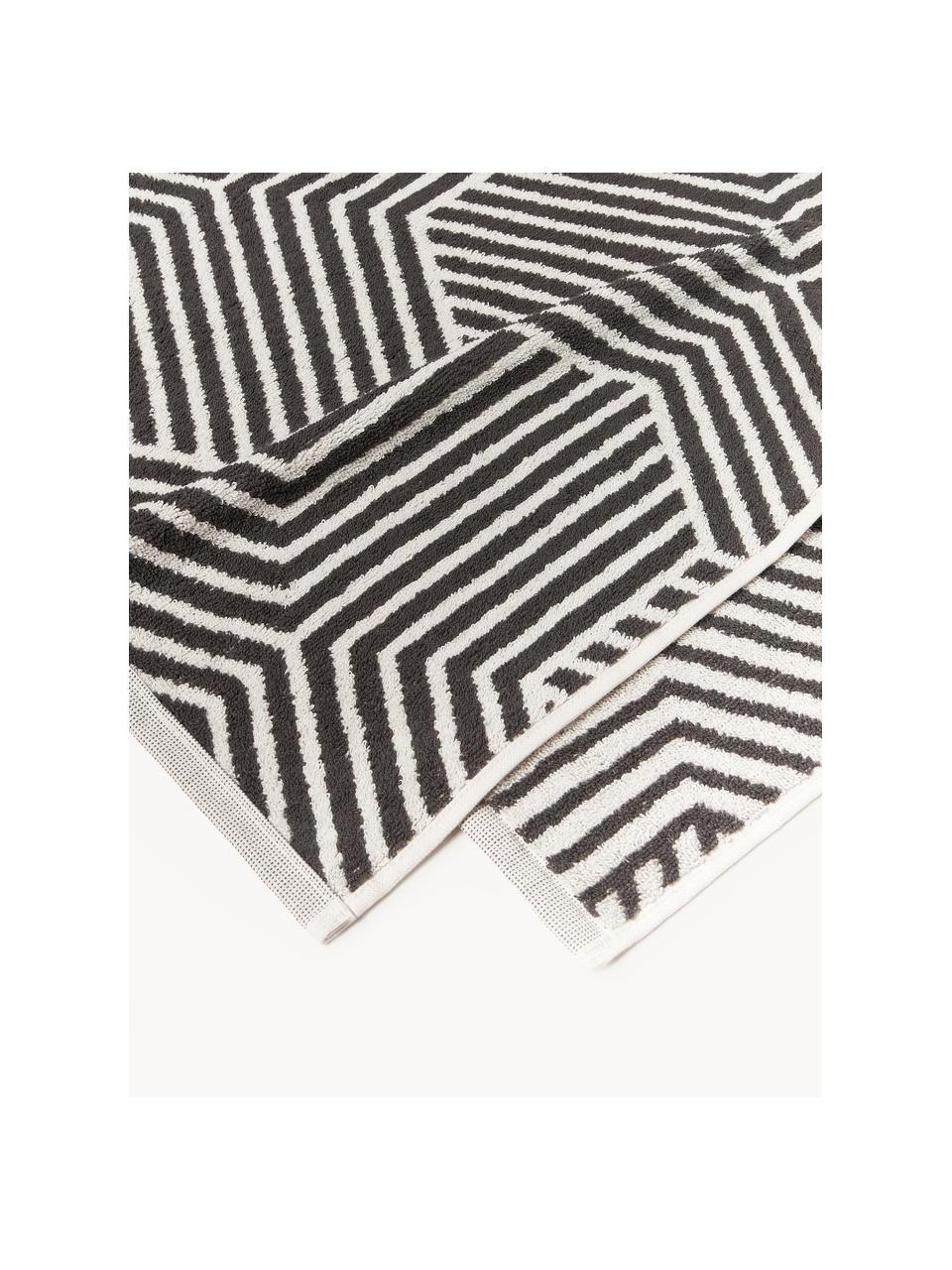 Lot de serviettes de bain Fatu, tailles variées, 100 % coton
Grammage intermédiaire, 470 g/m²

Le matériau est certifié STANDARD 100 OEKO-TEX®, 3883CIT, CITEVE, Blanc, anthracite, Lot de tailles variées (serviettes de toilette et draps de bain)