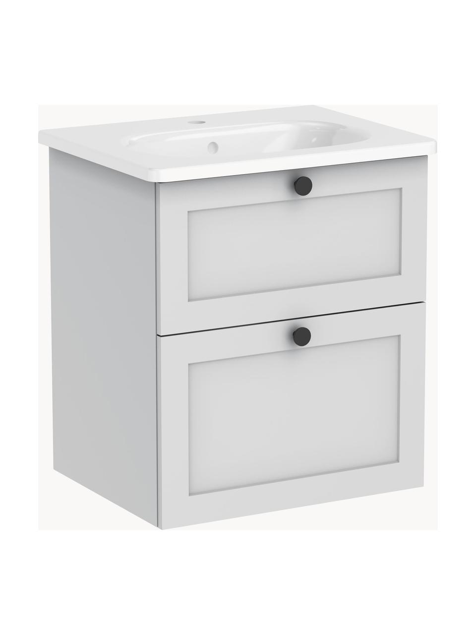 Mueble bajo lavabo Rafaella, Gris claro, An 60 x Al 67 cm