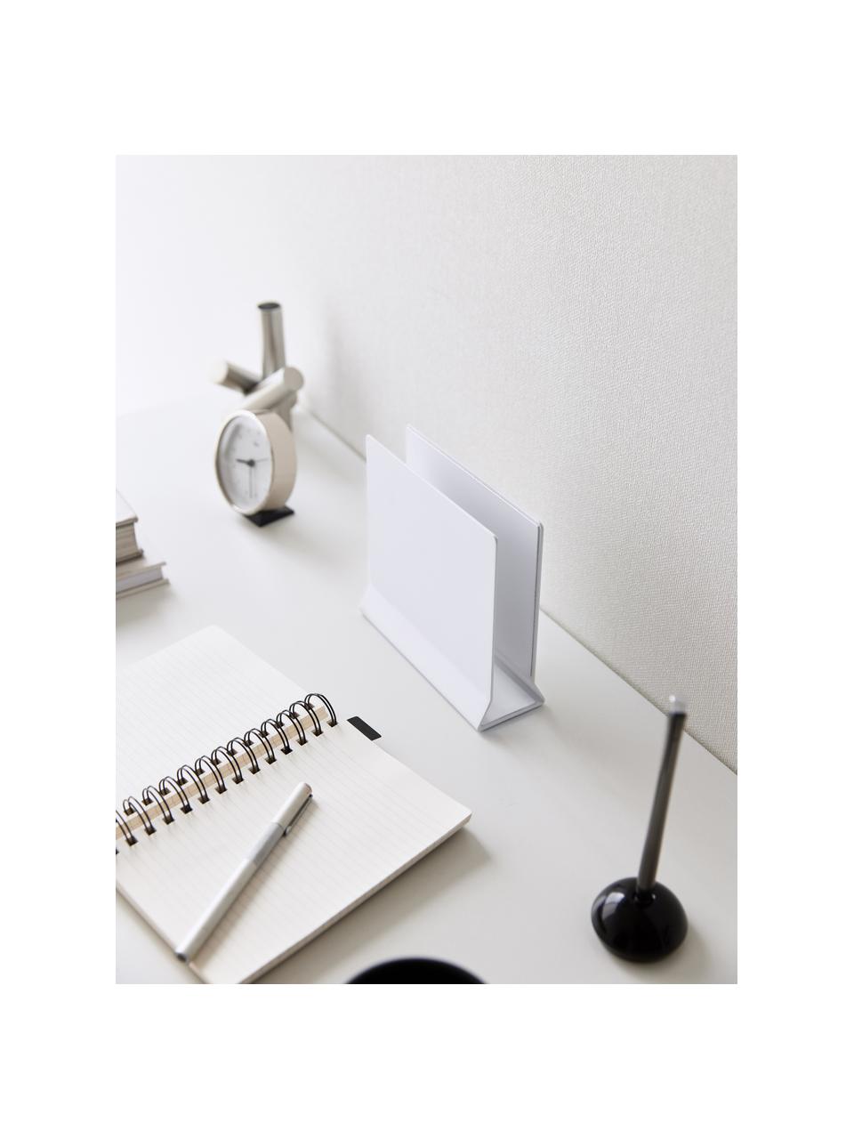 Support pour ordinateur portable en métal Tower, Blanc, mat, larg. 16 x haut. 15 cm