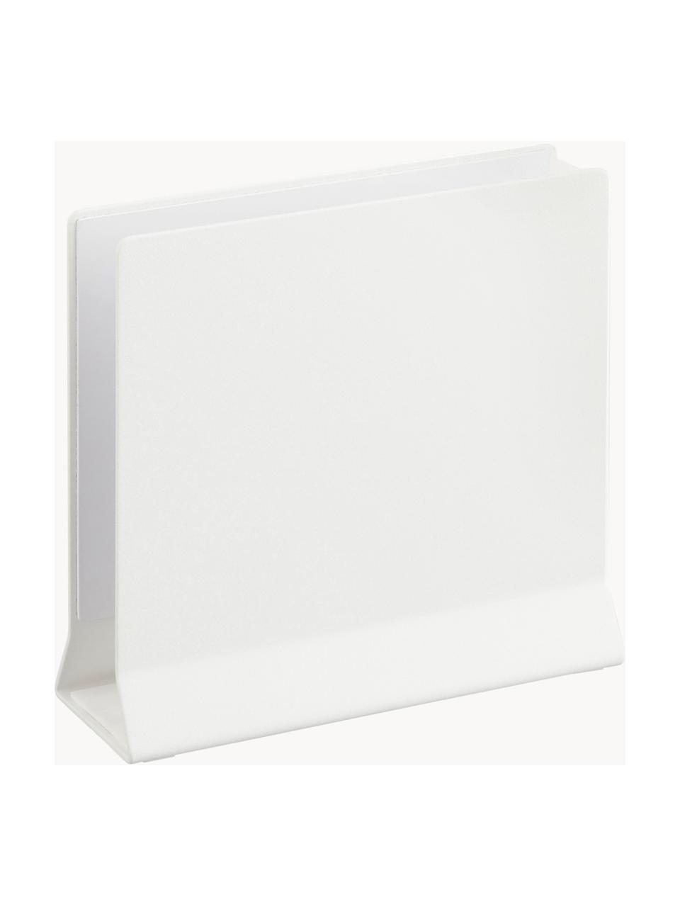 Supporto laptop in metallo Tower, Interno: plastica, Bianco opaco, Larg. 16 x Alt. 15 cm