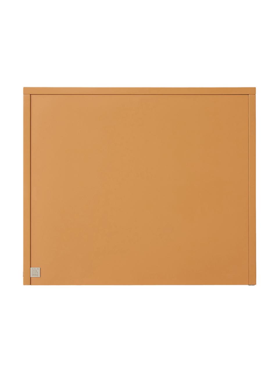 Comodino Ginger Orange, Pannello di fibra a media densità (MDF), Marrone chiaro, Larg. 60 x Alt. 51 cm