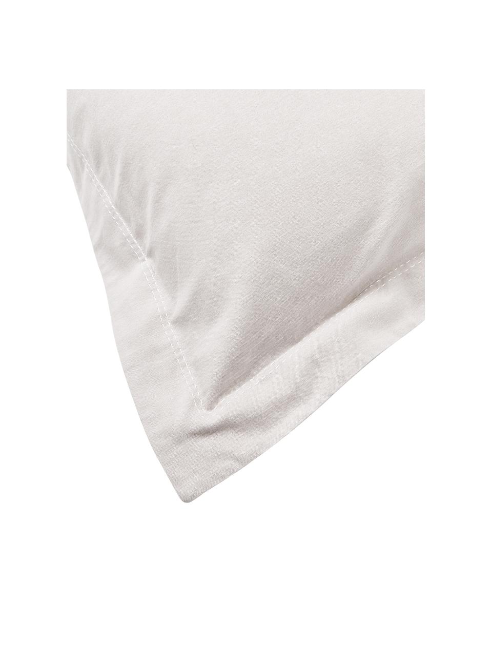 Funda de almohada de franela Laia, Gris, An 45 x L 110 cm