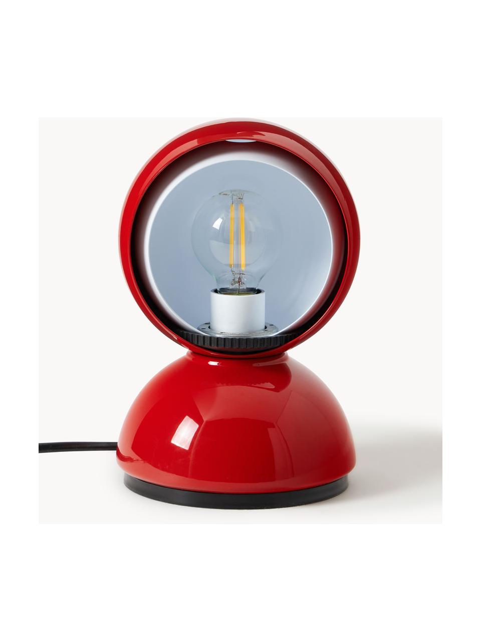 Lampe à poser Eclisse, Rouge, Ø 12 x haut. 18 cm