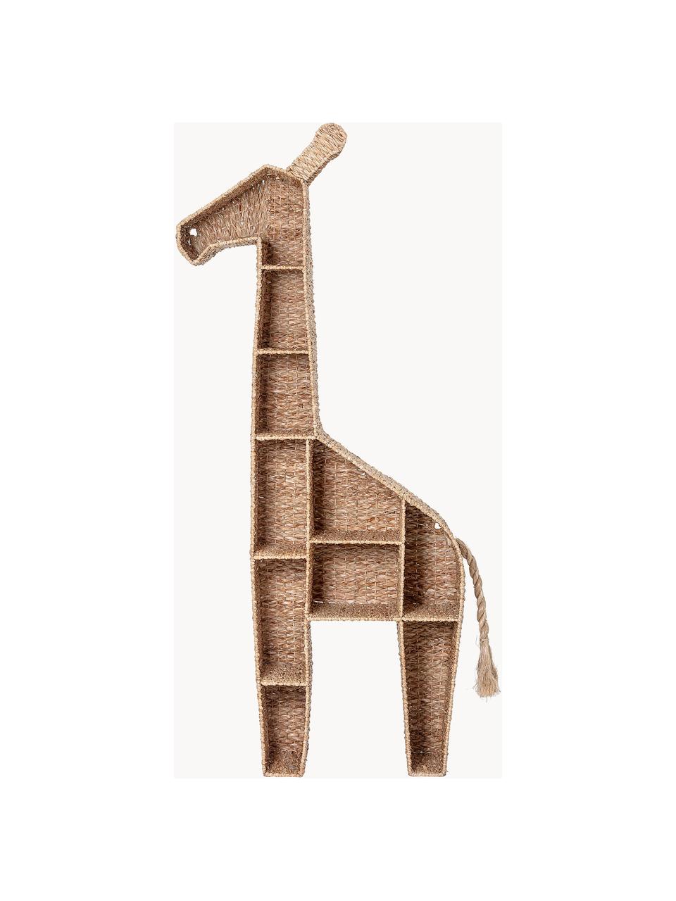 Étagère pour enfant Kalu, Herbe de Bankuan, Beige, larg. 46 x haut. 148 cm