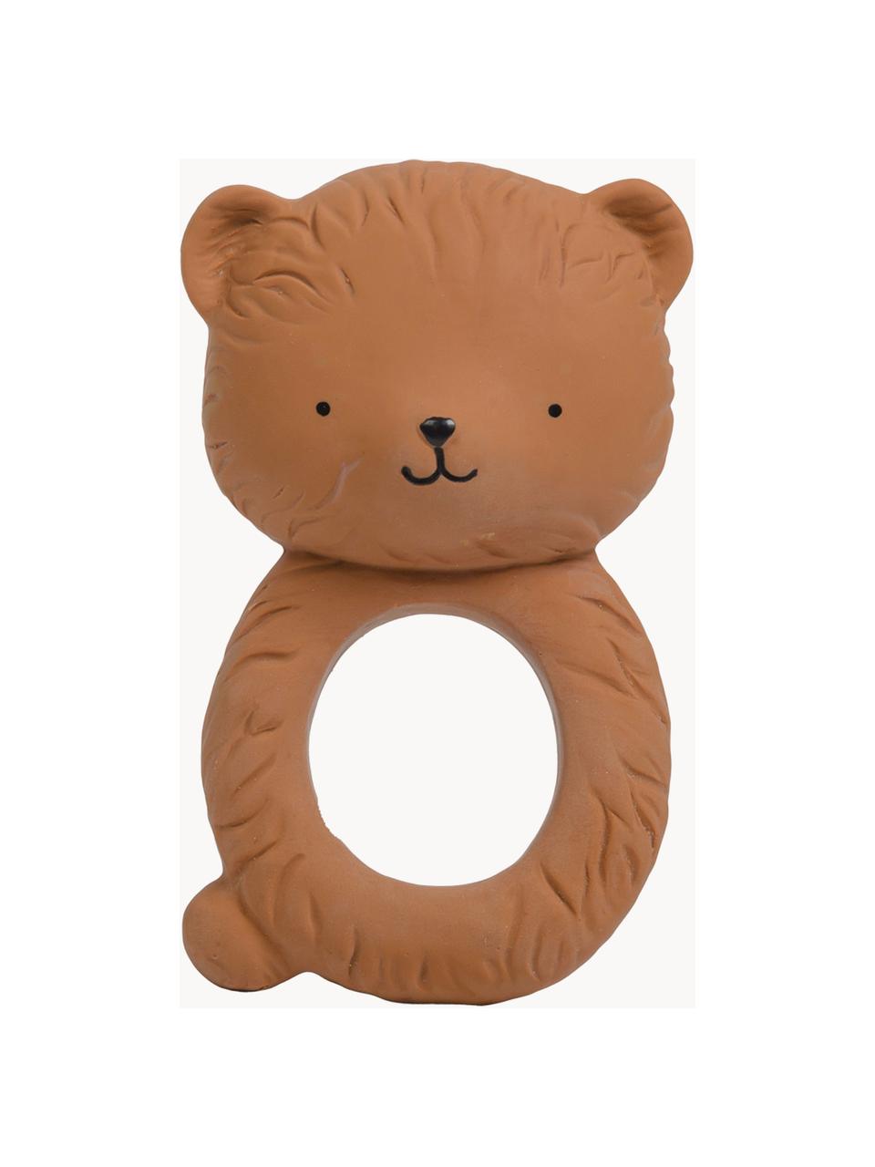 Kousátko z přírodního kaučuku Bear, Přírodní guma, Medvěd, Š 6 cm, V 10 cm