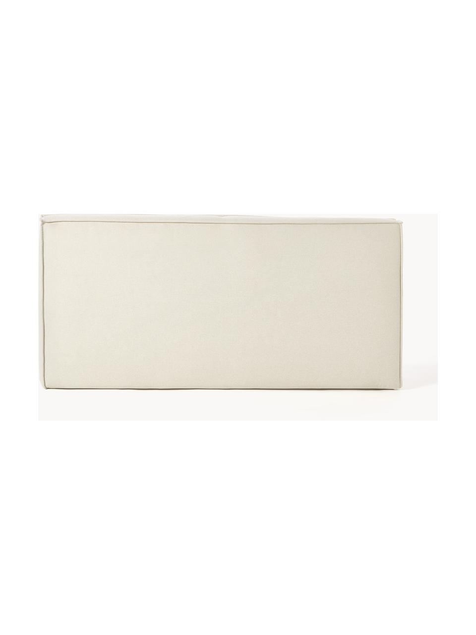 Gestoffeerd hoofdbord Kamila, voor wandmontage, Bekleding: 100% polyester Met 115.00, Frame: grenenhout, MDF Dit produ, Off White, B 170 cm x H 80 cm