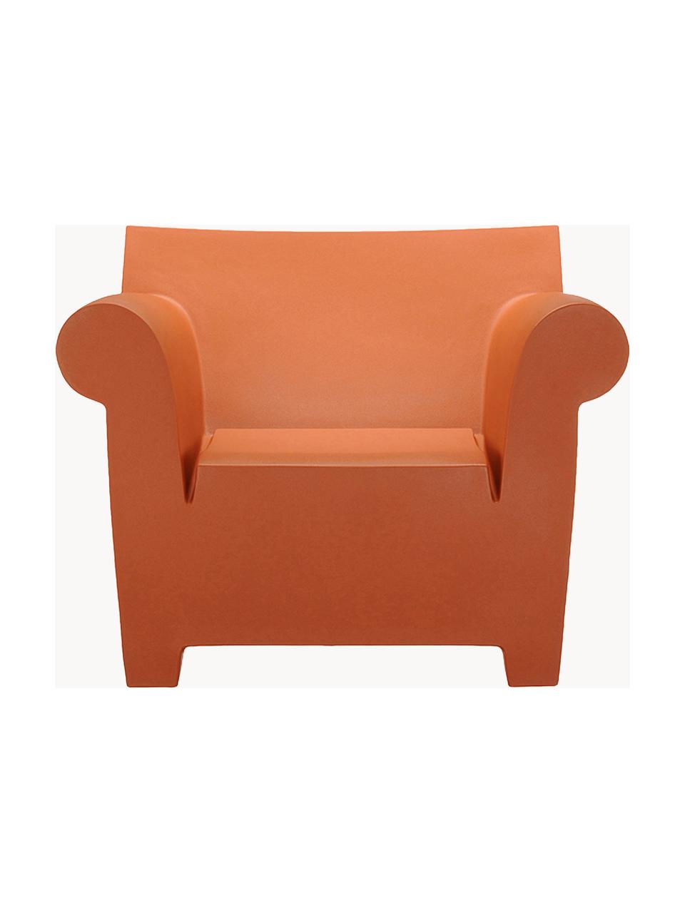 Fauteuil de jardin Bubble Club, Polyéthylène, Orange, larg. 102 x prof. 75 cm