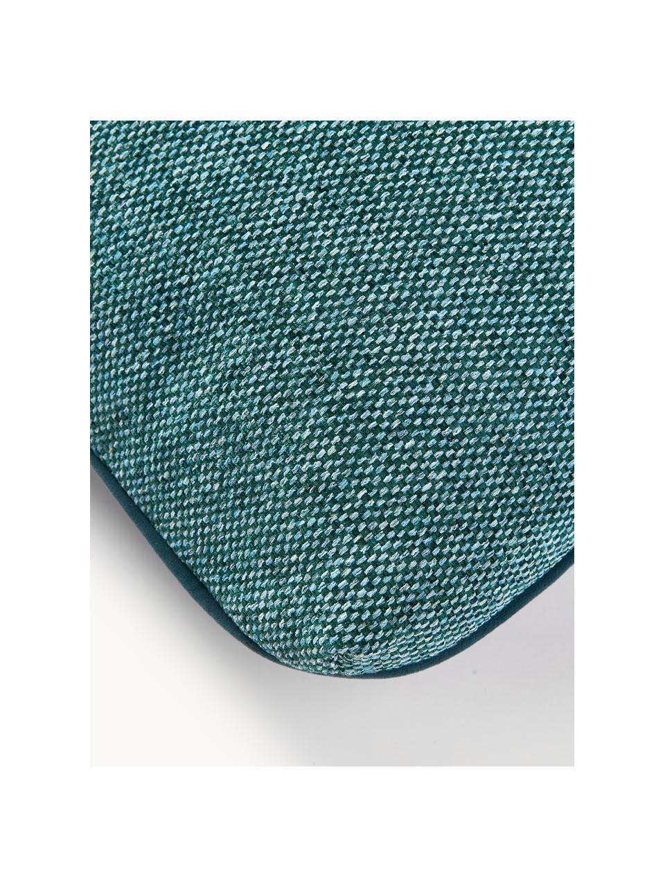 Cojín sofá Felix, Funda: 100% poliéster, Verde turquesa, An 40 x L 80 cm