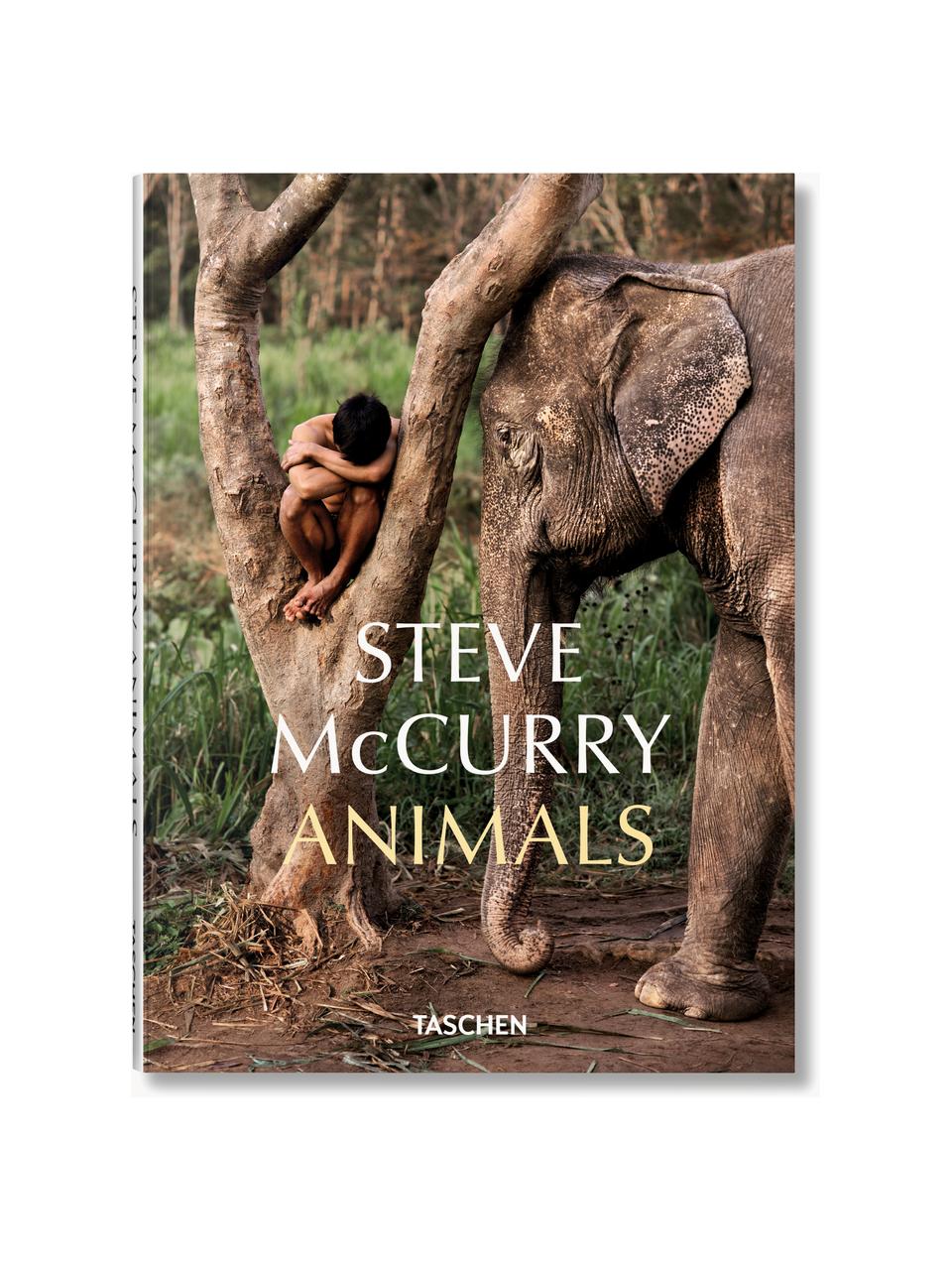 Libro illustrato Steve McCurry. Animals, Carta, copertina rigida, Steve McCurry. Animals, Larg. 14 x Alt. 20 cm