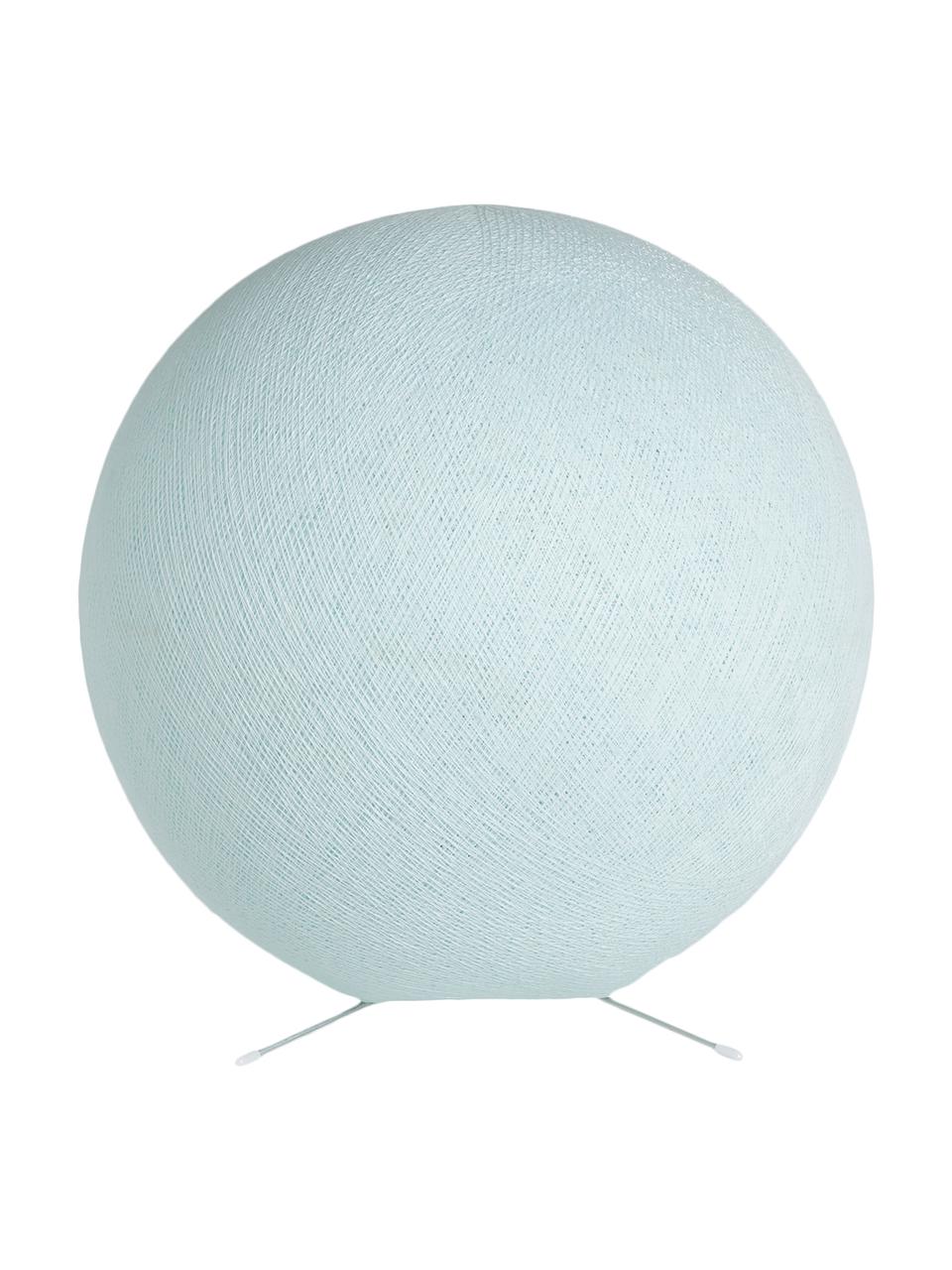 Lámpara de mesa Colorain, Pantalla: poliéster, Cable: plástico, Azul claro, Ø 36 cm
