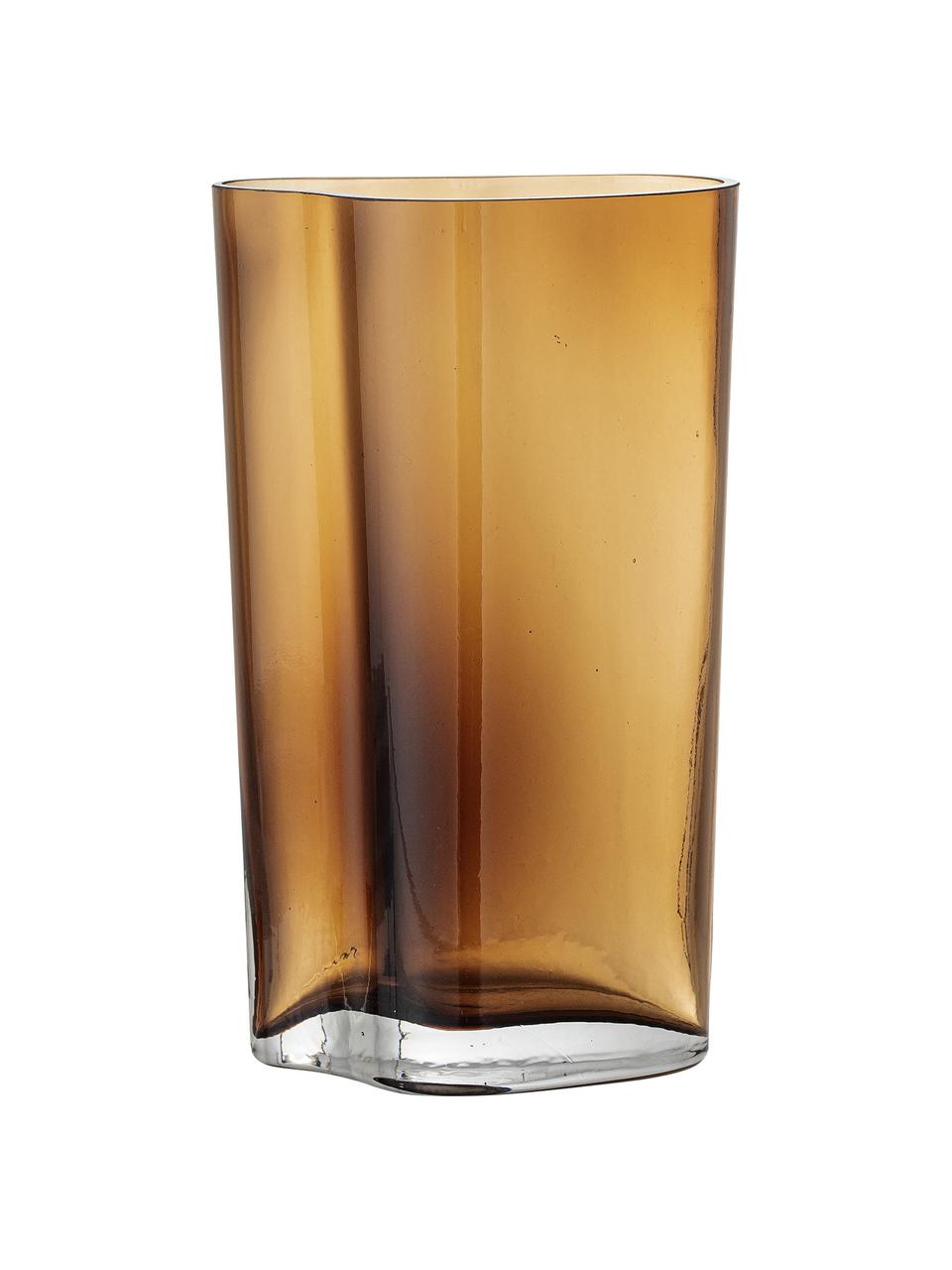 Vaso in vetro marrone Benia, Vetro, Marrone, Larg. 12 x Alt. 20 cm