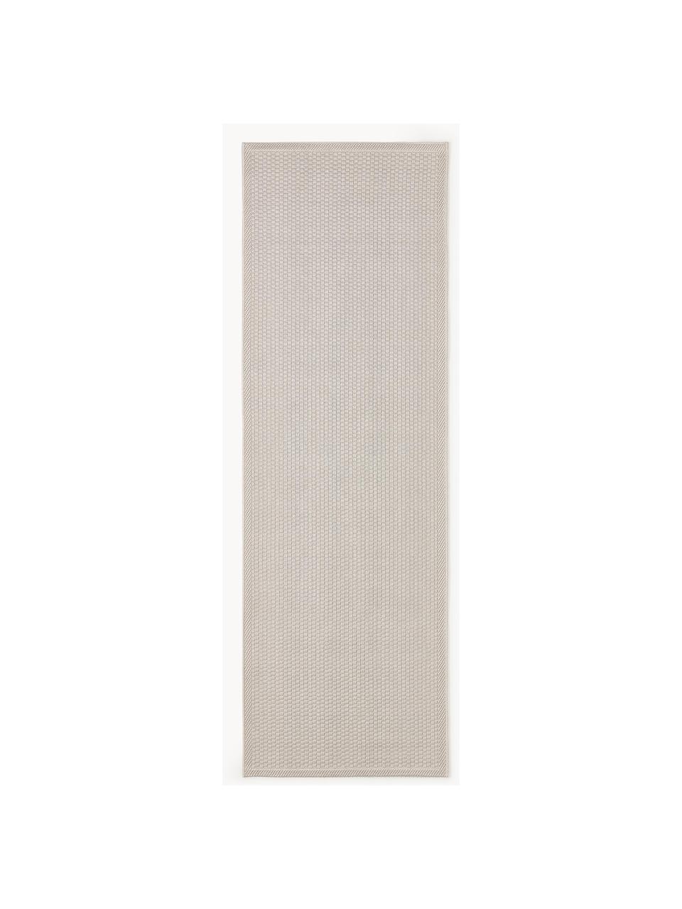 In- & outdoor loper Toronto, 100% polypropyleen, Beige, B 80 x L 200 cm