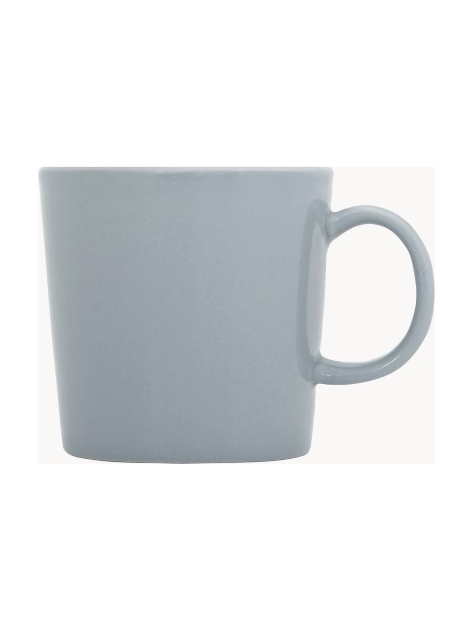 Porzellan-Tasse Teema, Vitro-Porzellan, Grau, Ø 8 x H 8 cm, 300 ml