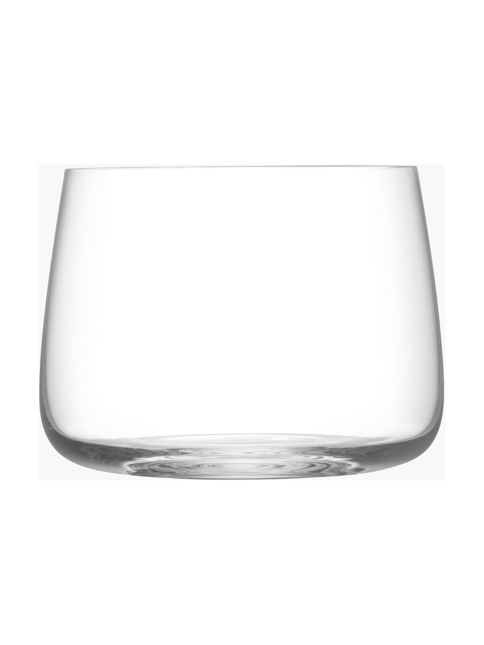 Sklenice Metropolitan, 4 ks, Sklo, Transparentní, Ø 9 x V 7 cm, 360 ml
