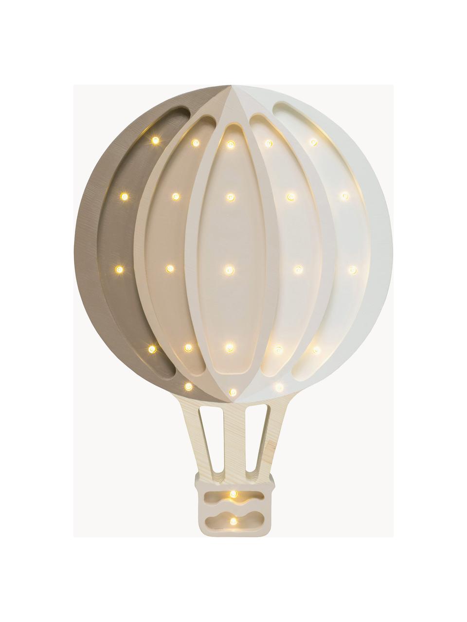 Lampada a LED per cameretta dei bambini fatta a mano con funzione timer e telecomando Hot Air Baloon, luce regolabile, Legno di pino laccato

Questo prodotto è realizzato con legno di provenienza sostenibile e certificato FSC®., Tortora, beige chiaro, bianco, Larg. 28 x Alt. 39 cm