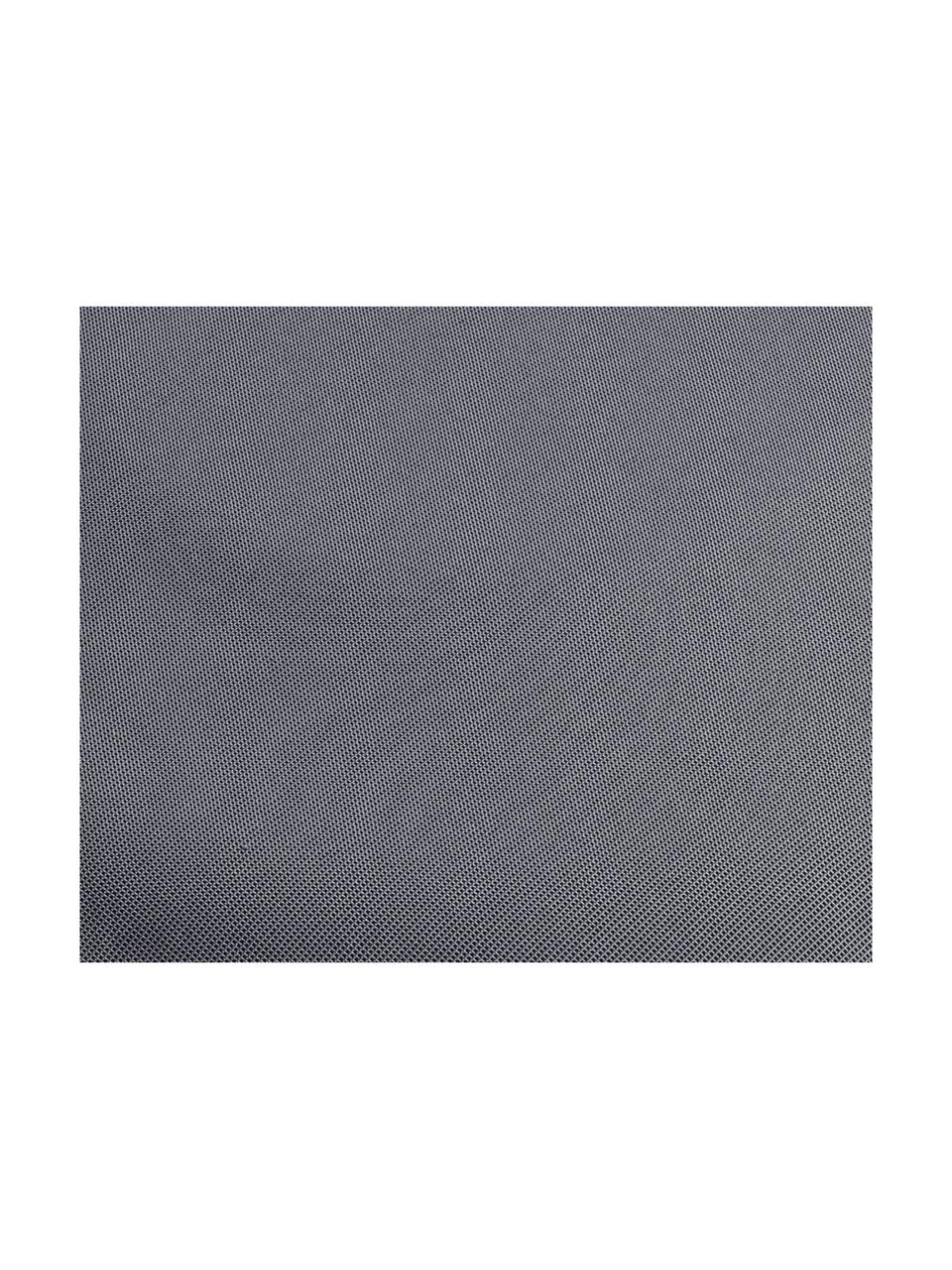 Opblaasbare poef Maxime, Bekleding: UV-bestendig polyester, Donkergrijs, Ø 55 x H 25 cm