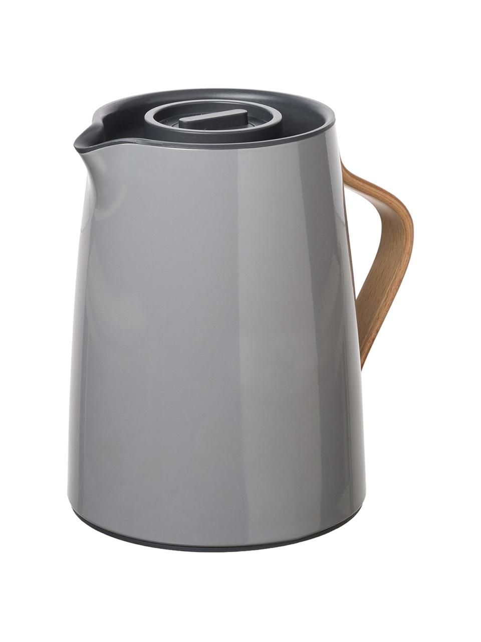 Théière haute brillance Emma, 1L, Gris, haute brillance, 1 L
