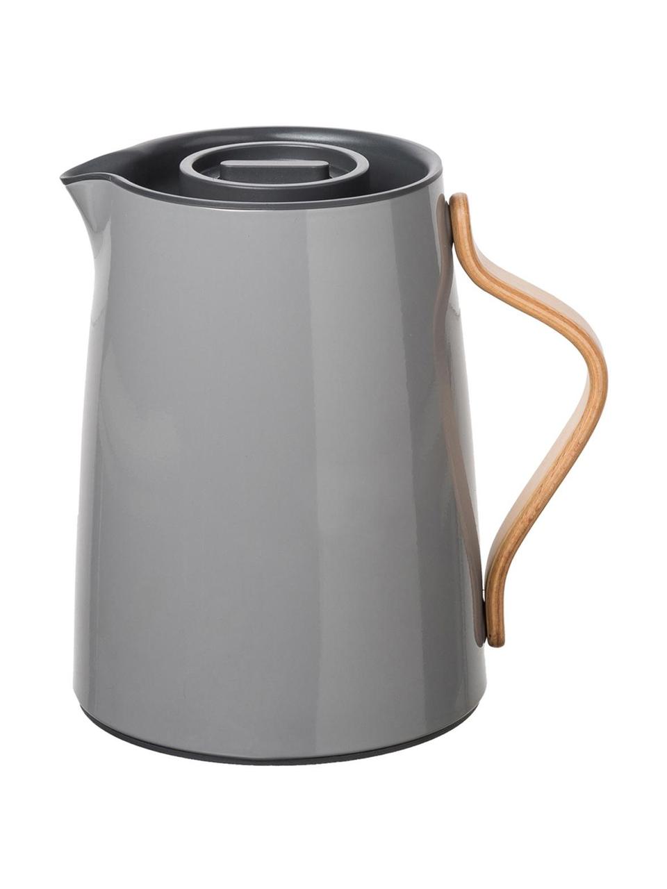 Théière haute brillance Emma, 1L, Gris, haute brillance, 1 L