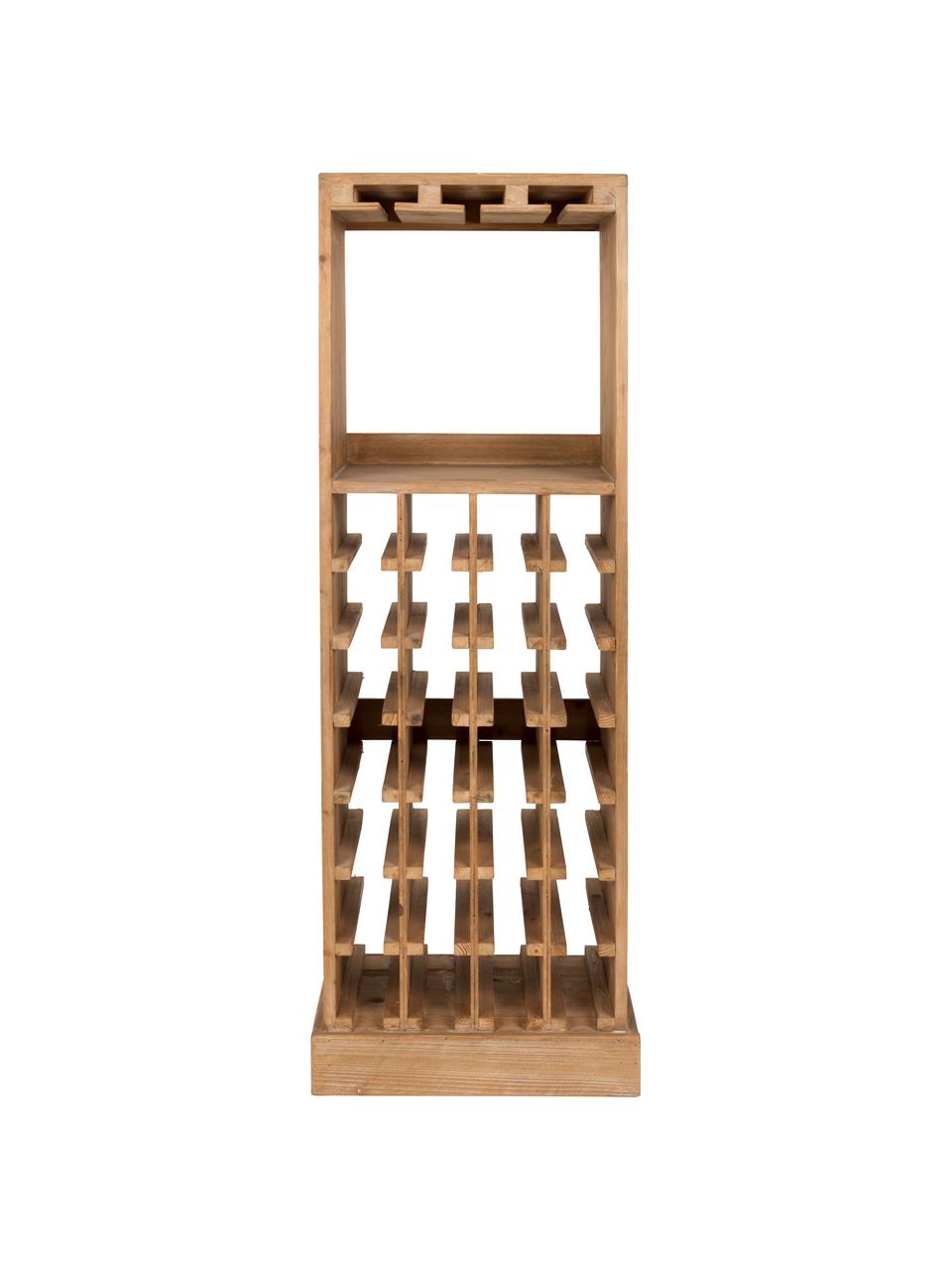 Casier à vin Claude, Bois de chêne, larg. 44 x haut. 119 cm