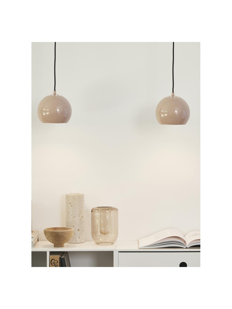 Lampa wisząca Ball, Beżowy, Ø 18 x W 16 cm