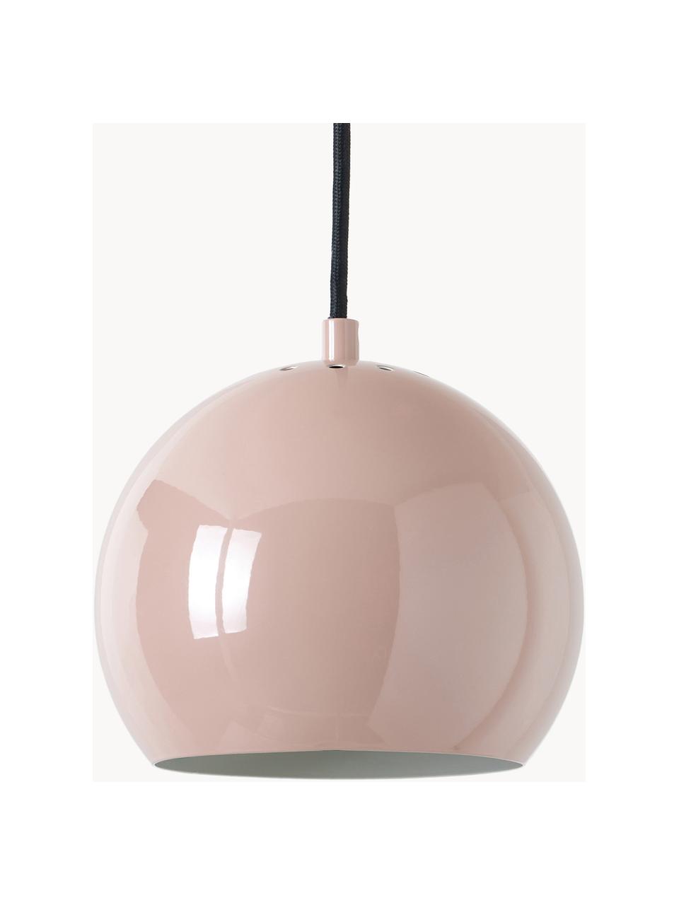 Lampa wisząca Ball, Jasny różowy, Ø 18 x W 16 cm