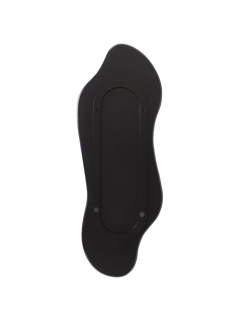 Bezrámové nástenné zrkadlo v organickom tvare Lia, Strieborná, Š 56 x V 150 cm