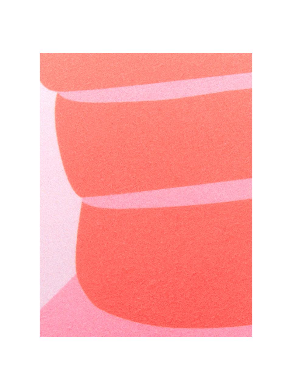 Ľahká plážová osuška s motívom homára Sebastian, 55 %  polyester, 45 %  bavlna
Veľmi ľahká gramáž, 340 g/m², Ružová, červená, Š 70 x D 150 cm