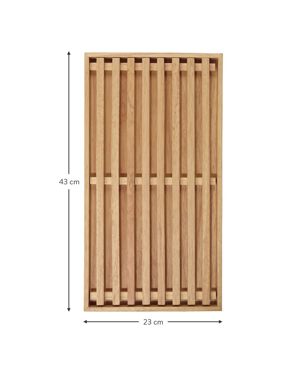 Houten broodplank Wood Light, Hout, Licht hout, L 43 x B 23 cm