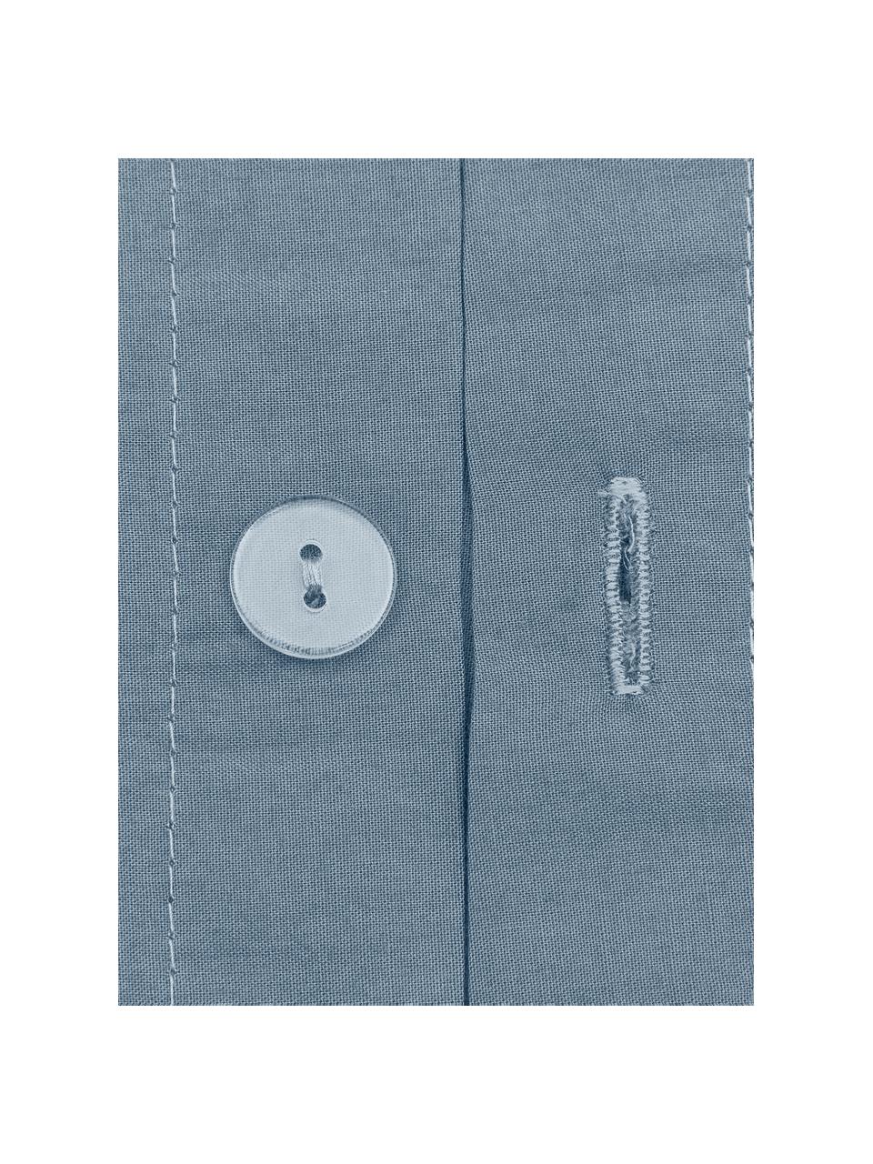 Poszewka na poduszkę z perkalu Elsie, 2 szt., Niebieski, S 40 x D 80 cm