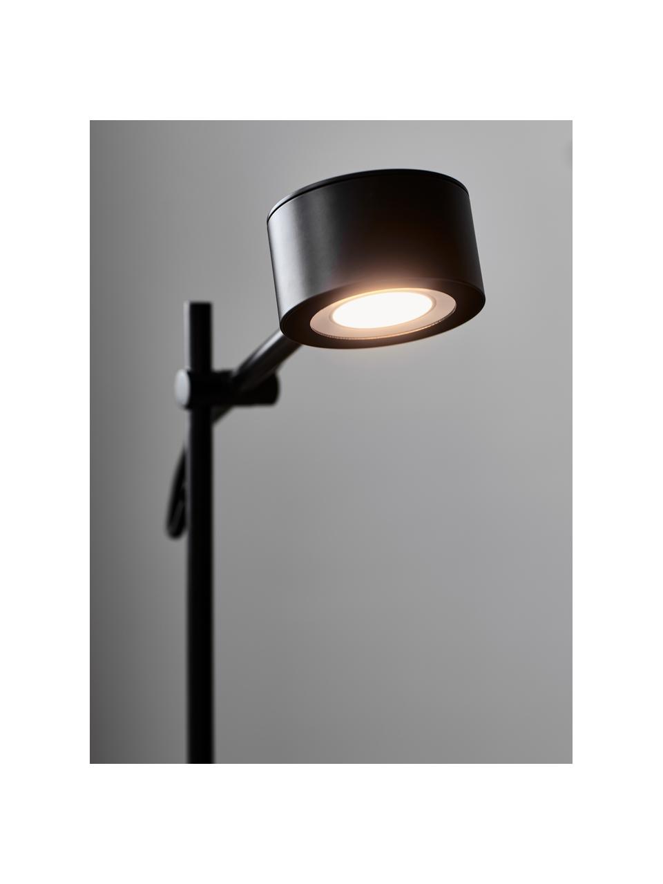 Lampa biurkowa LED z funkcją przyciemniania Clyde, Czarny, S 15 x W 41 cm