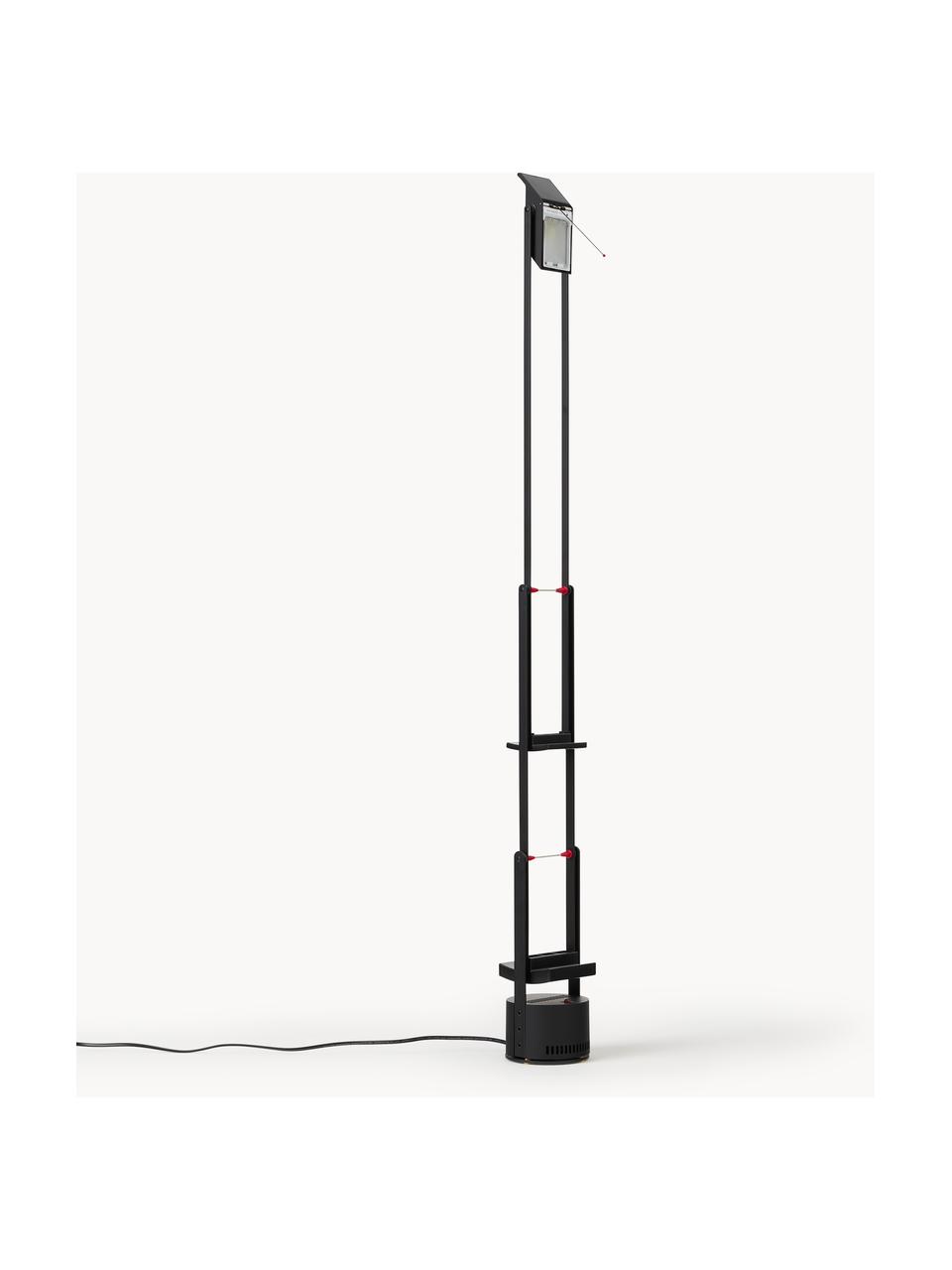Lampa stołowa Tizio, Czarny, S 78 x W 66 cm