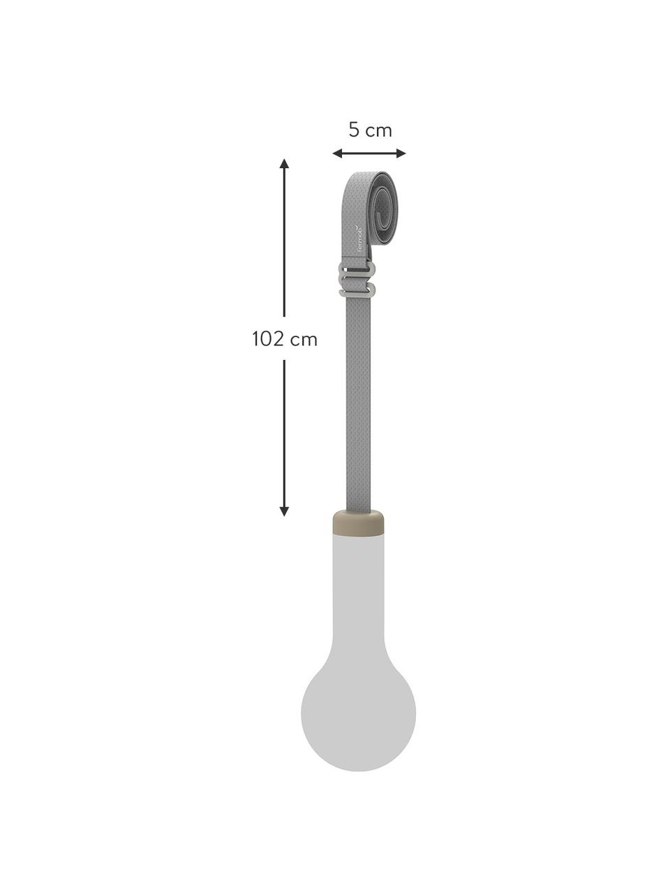 Cinturino per lampada da esterno Aplô, Cinturino: poliestere, Grigio, marrone moscato, Lung. 102 cm