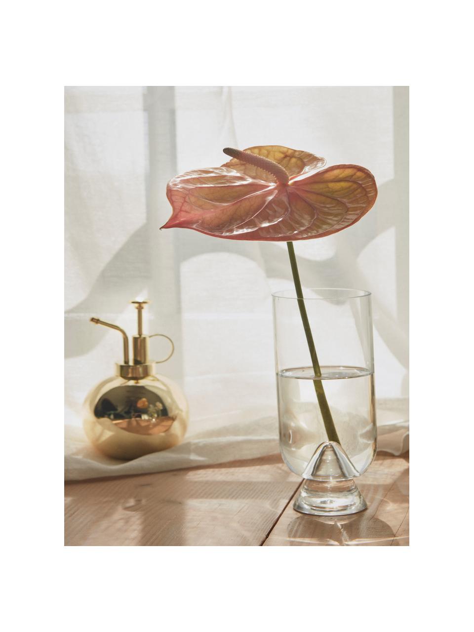 Bloemenspuit Globe, Gecoat messing, Goudkleurig, Ø 10 x H 16 cm