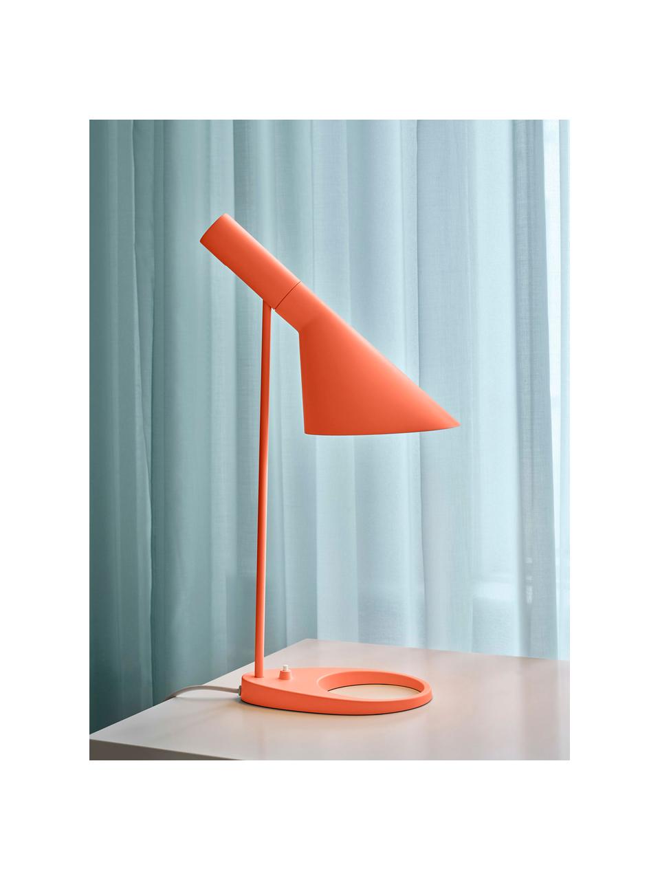 Bureaulamp AJ, verschillende formaten, Lamp: gecoat staal, Oranje, Ø 25 x H 43 cm