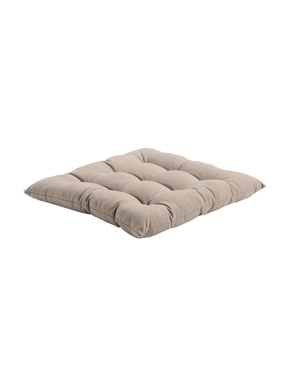 Sitzkissen Ava, 2 Stück, Bezug: 100% Baumwolle, Greige, B 40 x L 40 cm