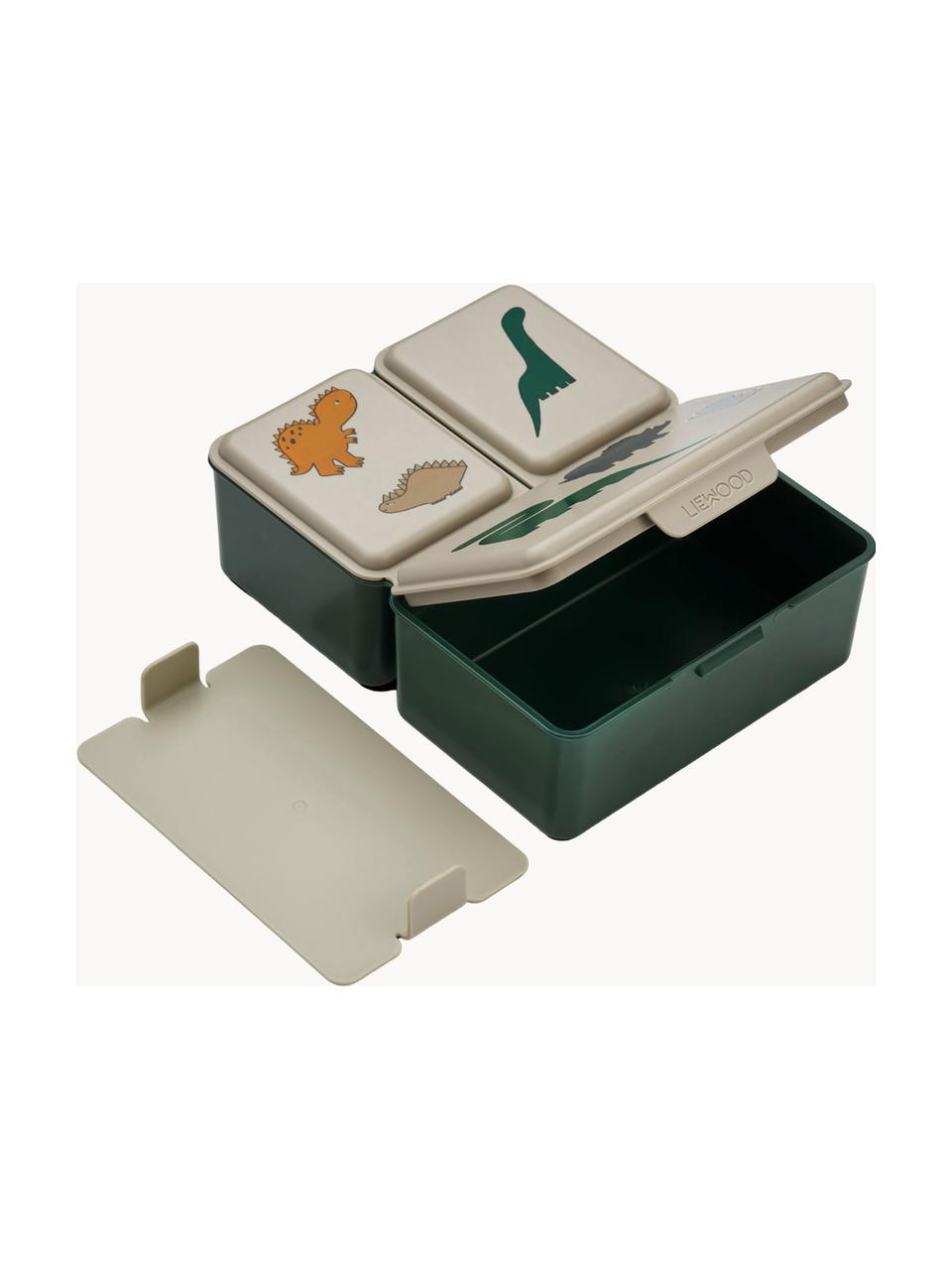 Kinder-Lunchbox Driss, Deckel: 100 % Polyester, Box: 100 % Polyester (75 % PET, Dinosaurier-Motiv, B 20 x H 7 cm