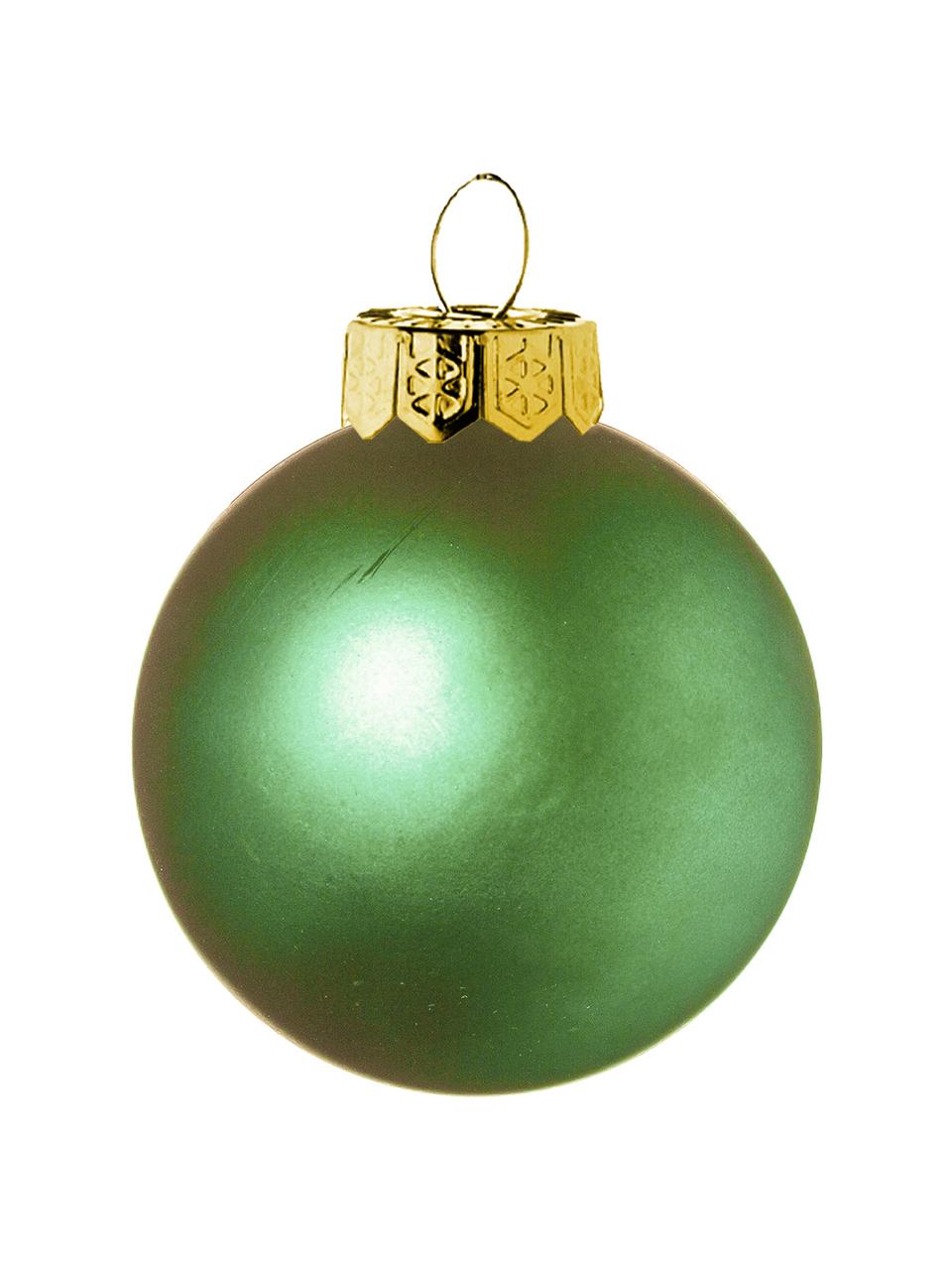 Mini-Weihnachtskugel-Set Evergreen Ø 4 cm, 16-tlg., Grün, Ø 4 cm