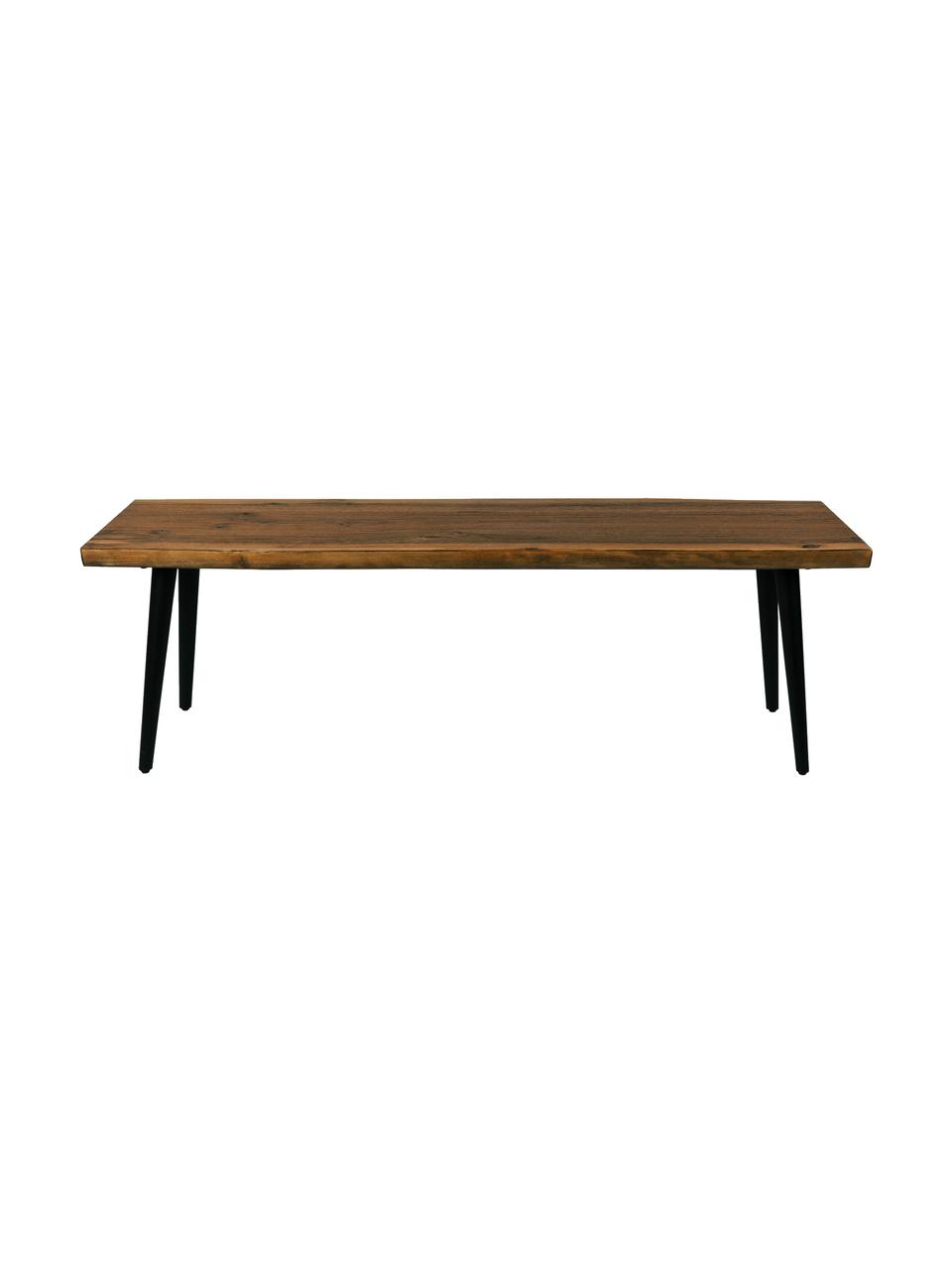 Banc à lignes bois naturel Alagon, Bois, laqué, larg. 140 x haut. 45 cm