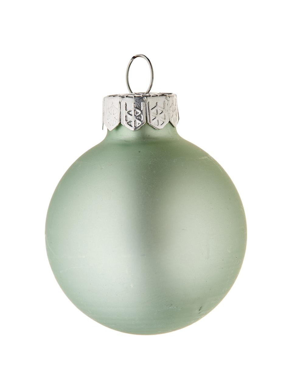 Mini-kerstballenset Evergreen, 16-delig, Groen, Ø 4 cm