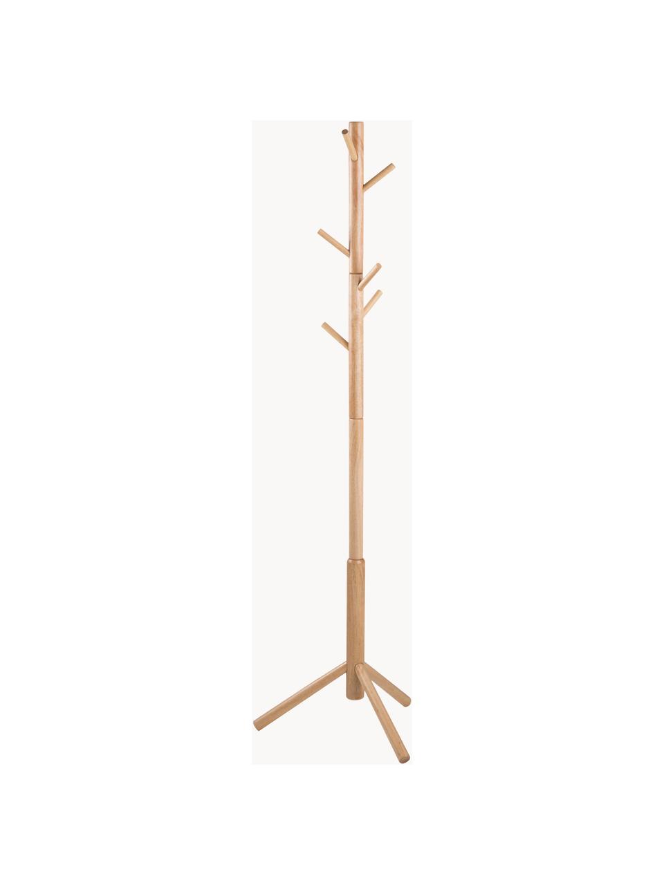 Dřevěný věšák Bremen, Kaučukové dřevo, Kaučukové dřevo, Š 51 cm, V 176 cm