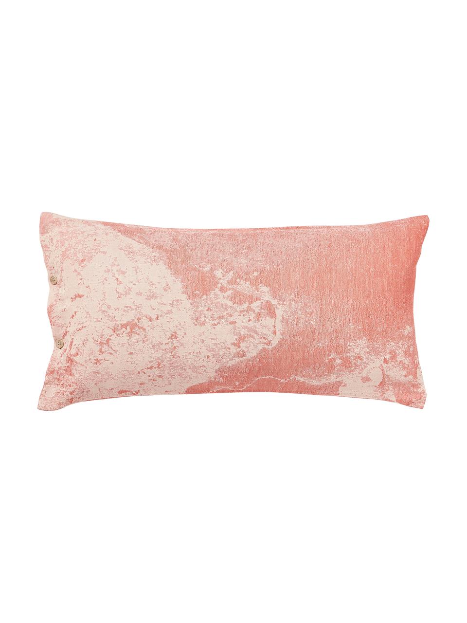 Poszewka na poduszkę z bawełny Marcella, Odcienie różowego, S 40 x D 80 cm